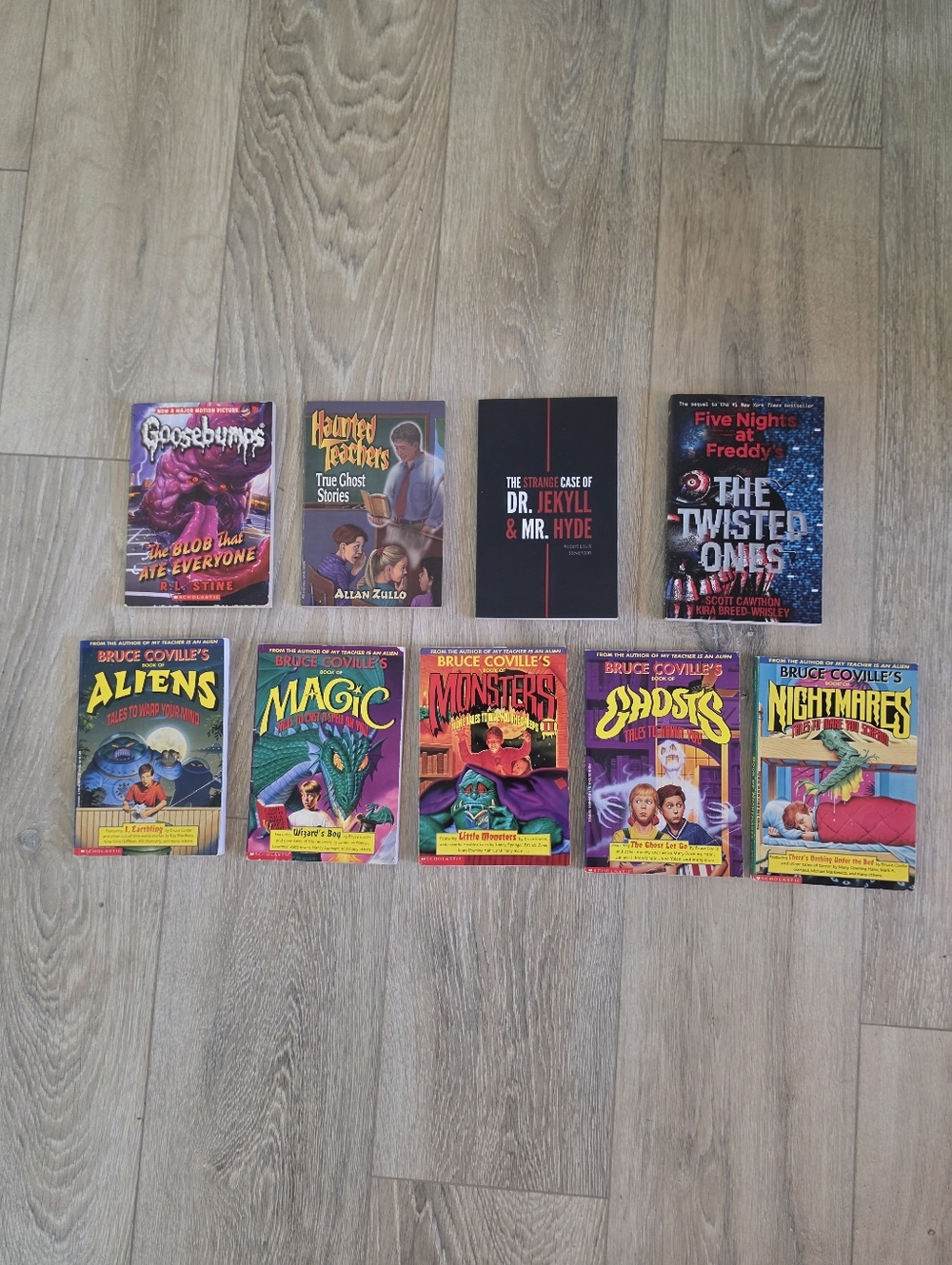 Childrens/ Young adult Scary Horror Book Collection